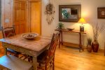 Handmade rustic dining table seats 2-4 